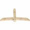 Ekena Millwork Bellingham Rough Sawn Timber Gable Bracket, Douglas Fir, 72"W x 42"H x 4"D x 6"F, 14/12 Pitch GBW072X42X0406BEL00RDF - alternate 5